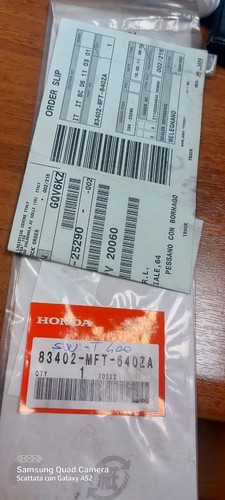 Scritta adesivo honda - sw, t