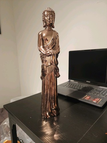 Standing buddha statue with - buddha,