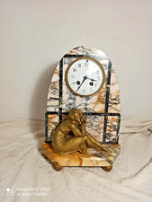 Pendule  art deco marbre
