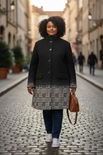 Cappotto Di Lana Da Donna Con