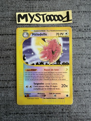 Carte pokémon mélodelfe - carte,