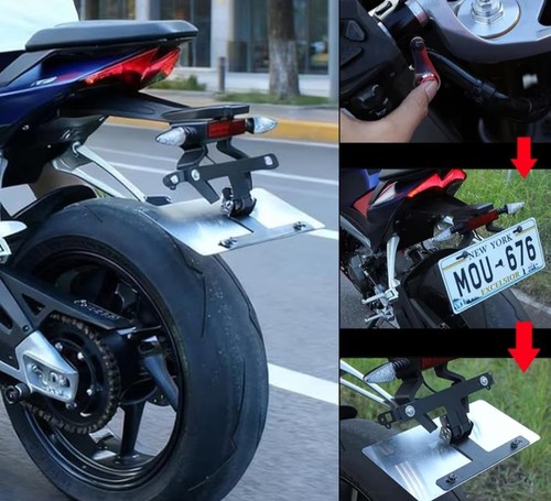 Pinza portatarga moto - pinza/portatarga,