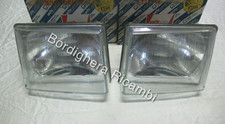 FARI FANALE PROIETTORE ANTERIORE OPTIQUE FIAT UNO TURBO 1.3 MK1 CARELLO R2 NUOVI