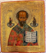 icona Russa antica  San Nicola di Myra