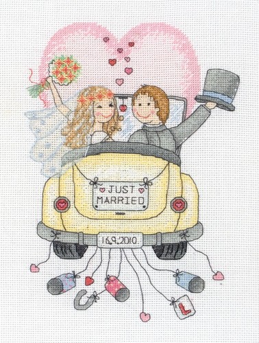 Just married kit - married, croce