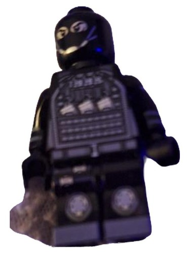 Minifigure soldato nero ninja - minifigure,