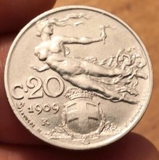 20 Centesimi 1909 Libertà