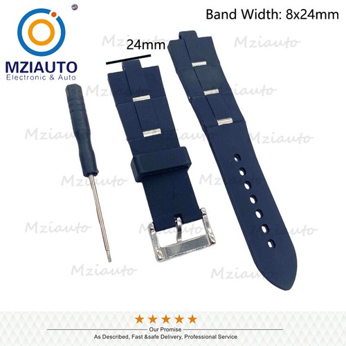 8x24mm black silicone rubber - 8x24mm,