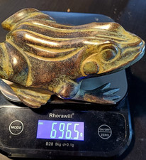 RANA bronzo/ottone massiccio
