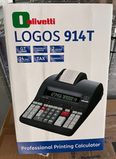 OLIVETTI LOGOS 914T CALCOLATRICE PROFESSIONALE CARTA TERMICA B5898