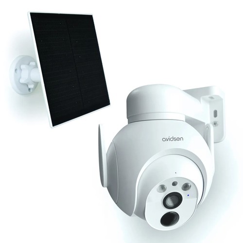 Telecamera con pannello solare