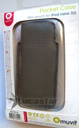 Custodia tasca grigia per ipod - custodia,