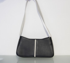 Borsa vintage y2k Lorenzo Palladini in vera pelle nera