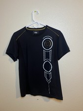 Maglia League of Legends Catamarano 14 Taglia Media Nera Manica Corta Logo Oro