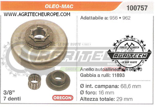 100757 pignone campana - 100757,