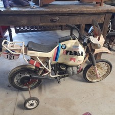 moto feber bmw r100 Gs parie dakar