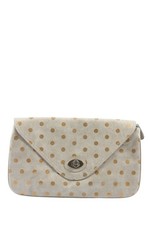 ACCESORIZE Borsa clutch Donna Borsa bianco sporco-oro stile casual