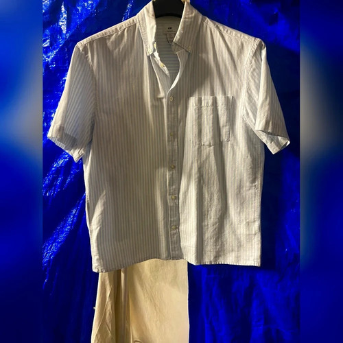 Camicia uomo a righe - h&m,
