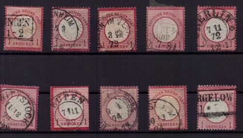 Impero tedesco lotto michel - di,