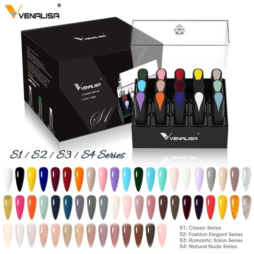 Venalisa set smalto gel unghie - set,