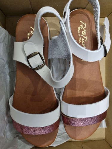 Sandalo donna bianco con - bianco,