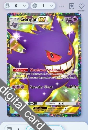 Pokemon tcg pocket gengar - tcg,