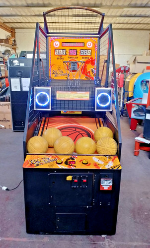 Rock dinosaur basket arcade - rock,