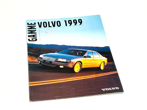 Brochure volvo s40 c70 s70 - brochure,