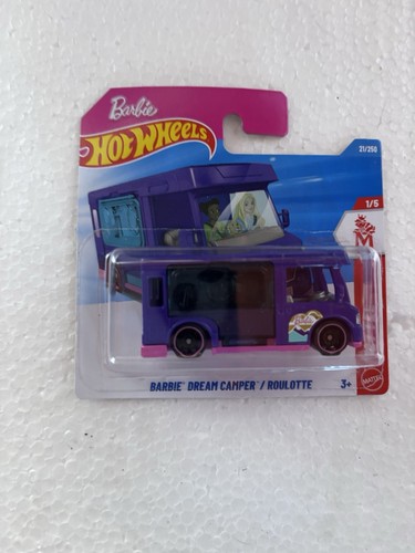 Hot wheels camper barbie - hot,