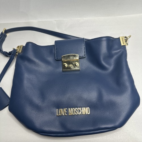 Love moschino blue - blue, shoulder