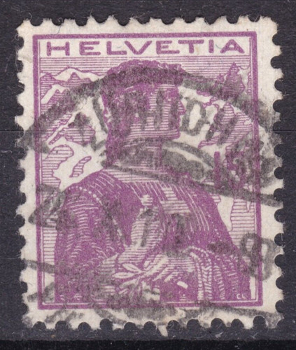 Timbre 1909 suisse - timbre,