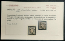 SARDEGNA 2 CENT. ANNULLO  17