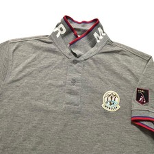 Moncler Polo Uomo Grigio Medio