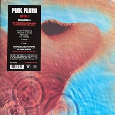 Pink Floyd Meddle Remastered 180g Vinyl Schallplatte LP Gatefold Neu