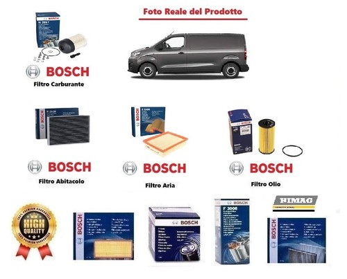 Kit filtri tagliando bosch - filtri, per