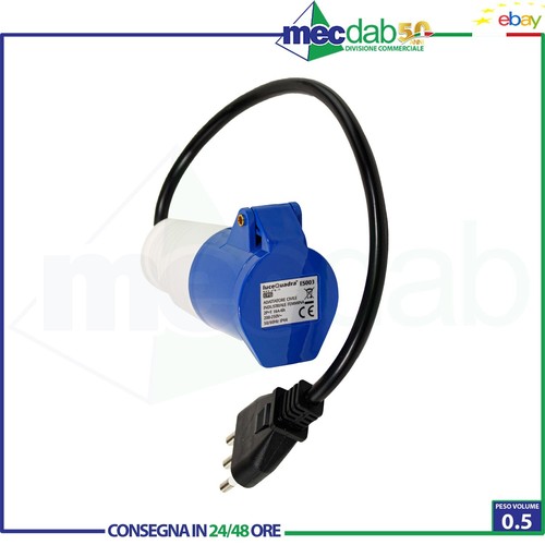 Adattatore spina civile 16a - spina,