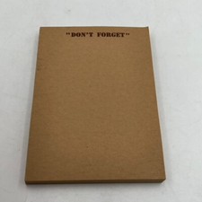 Blocco note Art Deco marrone