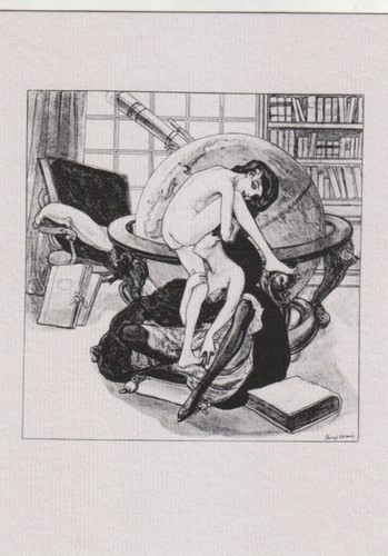 Libris bookplate erotico n - ex,