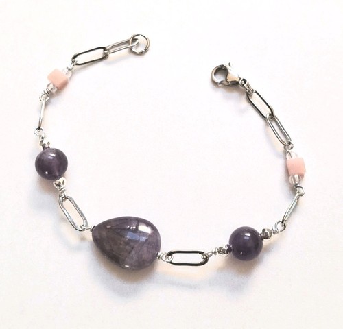 Bracciale acciaio con - bracciale, in