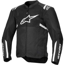 Giacca Moto da Uomo Alpinestars T-SPS Air V2 Black/White 330102512