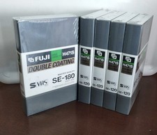 Lotto Videocassette Fuji S-VHS