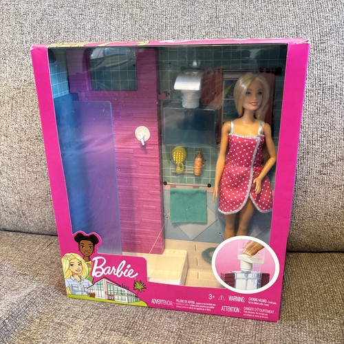 Barbie playset doccia - barbie,
