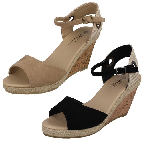 Sandali zeppa donna spot in - spot, on