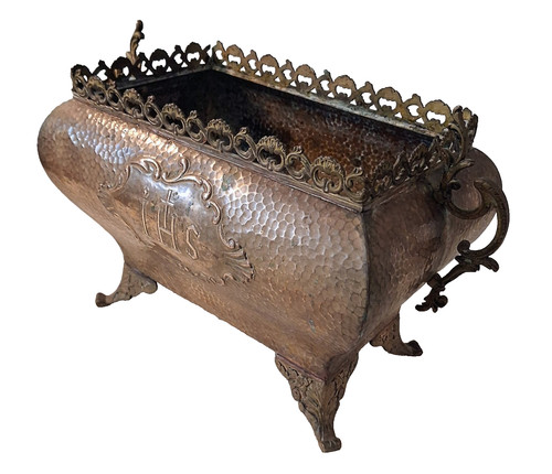 Rare jardiniere eglise en - jardiniere,