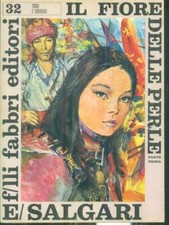 IL FIORE DELLE PERLE PARTE PRIMA PRIMA EDIZIONE SALGARI EMILIO