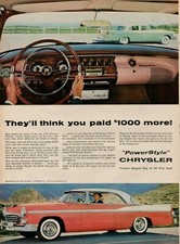 1956 Auto Chrysler Windsor V 8