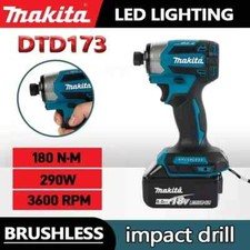 Trapano Avvitatore a Percussione MAKITA DTD173 18V  + Batteria + Caricatore