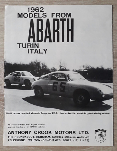 Brochure fiat abarth - brochure,