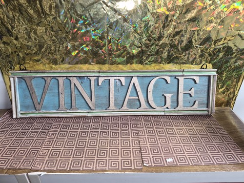 Insegna parete vintage - da,