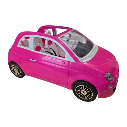 Barbie bambola auto fiat 500 - barbie,